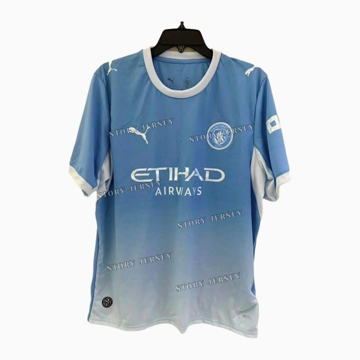 曼城2026-27赛季主场球衣渐变设计亮相，品牌形象